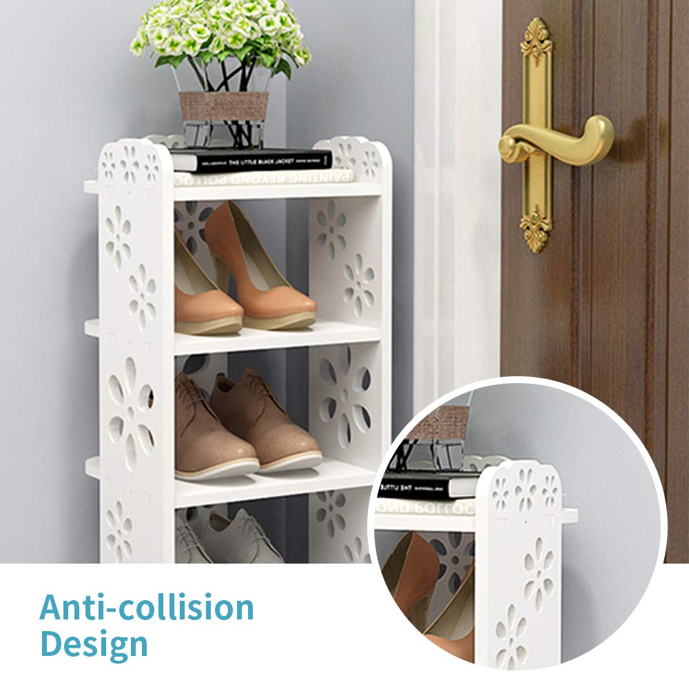 Dripex 8 Tier Shoe Rack Shoe Storage Rack Bookshelf Shoe