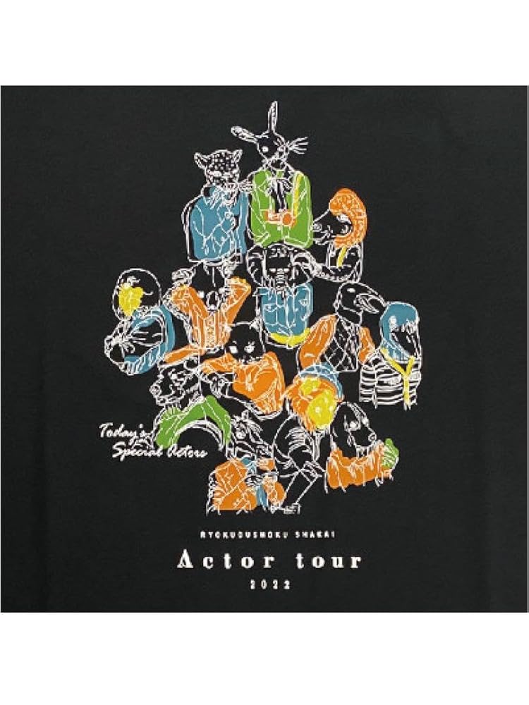 Amazon.co.jp: 緑黄色社会 Actor tour 2022 Tシャツ ステッカー