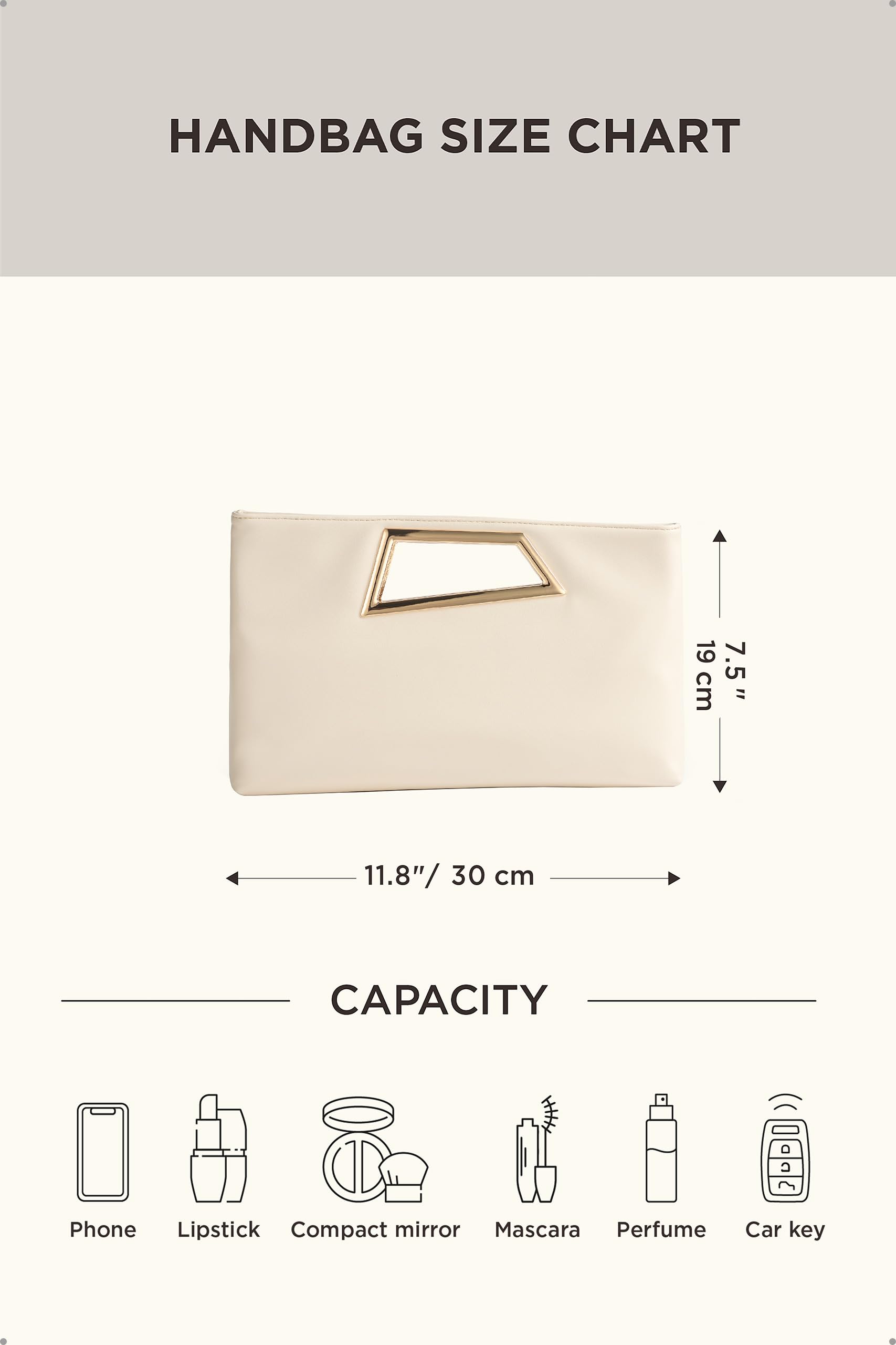 Coucoland Bolso de mano para mujer, bolso de noche de piel sintética con purpurina, bolso de mano para boda, fiesta, uso diario | Piel sintética