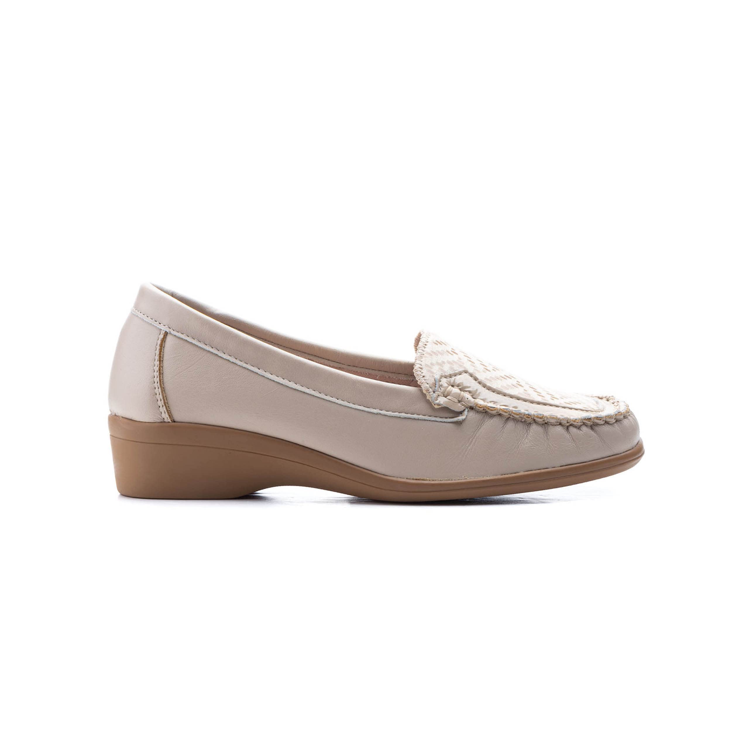 Mocasines para Mujer de Piel cómodos Zapatos clásicos de Vestir y Casual | Zapatillas 24 Horas señora Calzado de Verano e Invierno Tipo Penny en Gamuza