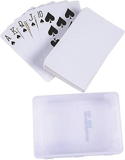 Fun Express DIY Blank Playing Cards with Plastic Box - 6 Pc. - Toys - 6 Pieces