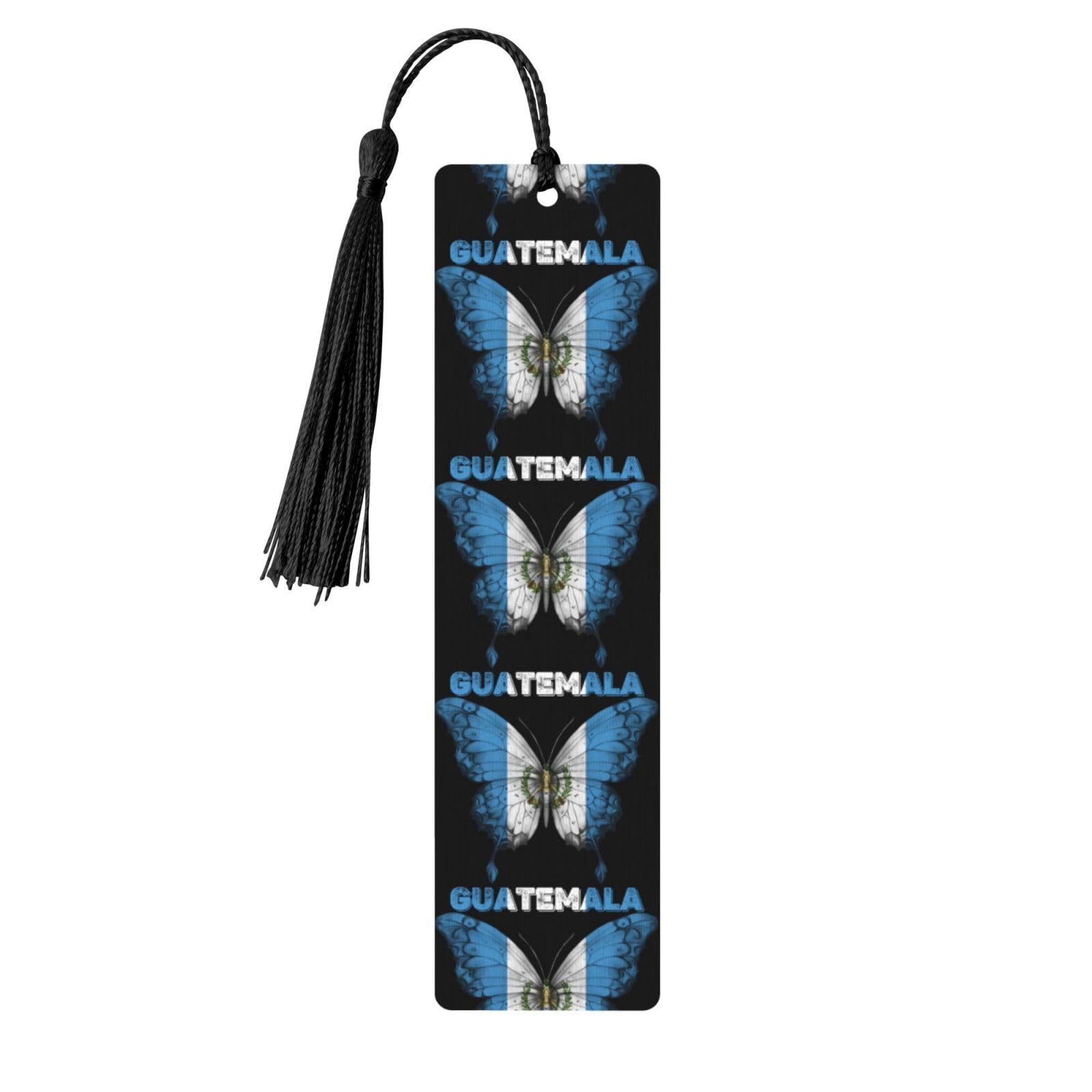 Guatemala Flag Butterfly Valentine's Day Gift Bookmark Couple Gift Graduation Bookmark Gift Unisex