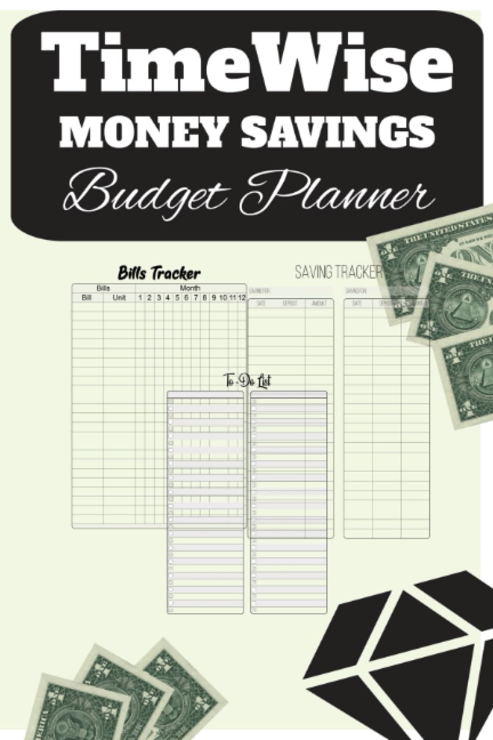 TimeWise Easy money Budget Savings Planner