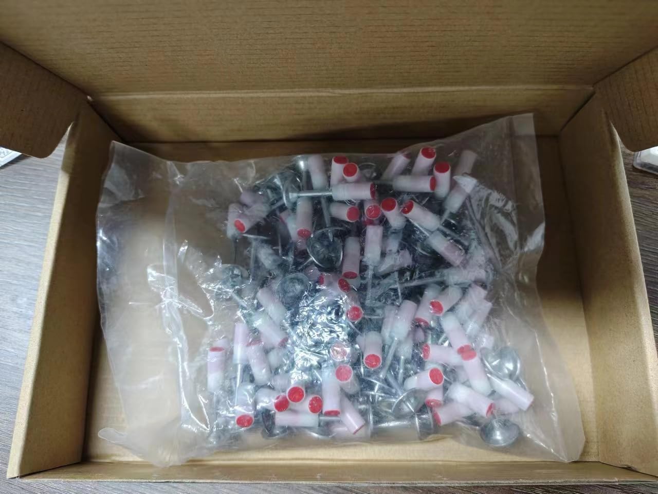 100 Chiodi Per Sparachiodi In Acciaio 26mm - Per Calcestruzzo E Soffitti, Fissaggi Robusti - Foto 8