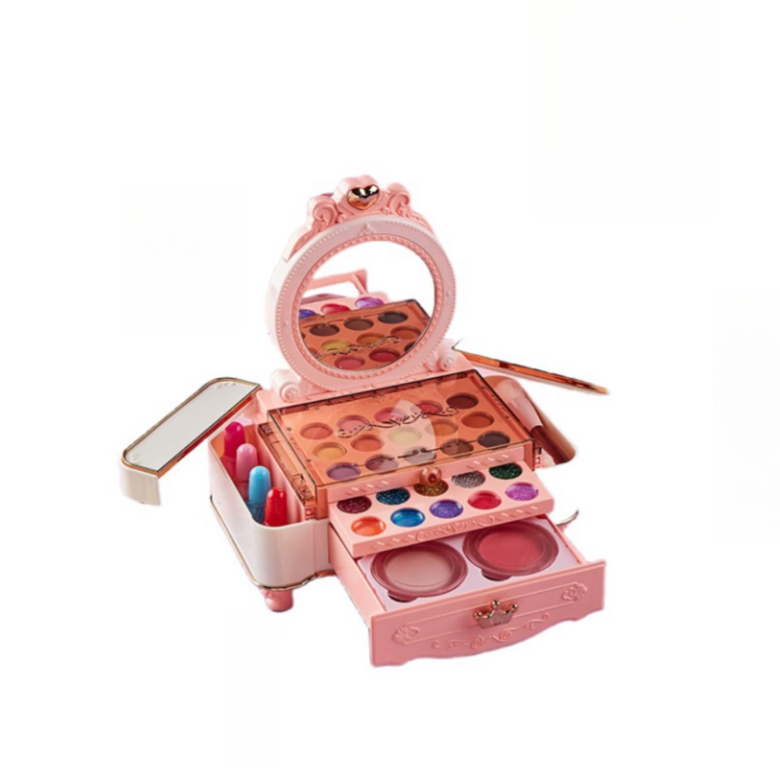 Amazon | fokeメイクスーツケース 子供メイクセット メイクおもちゃ