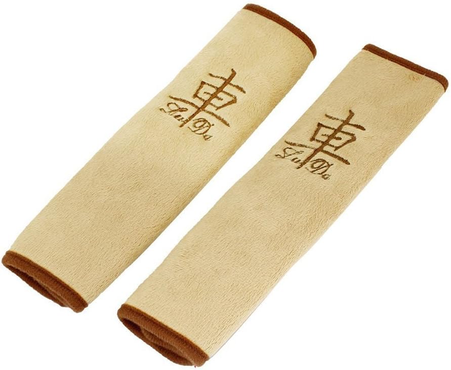 Little Sporter kids' seat belt suede cushion, car sear belt cushion, shoulder protection pad, safety belt protection, shoulder pad, cushion for kids, two units