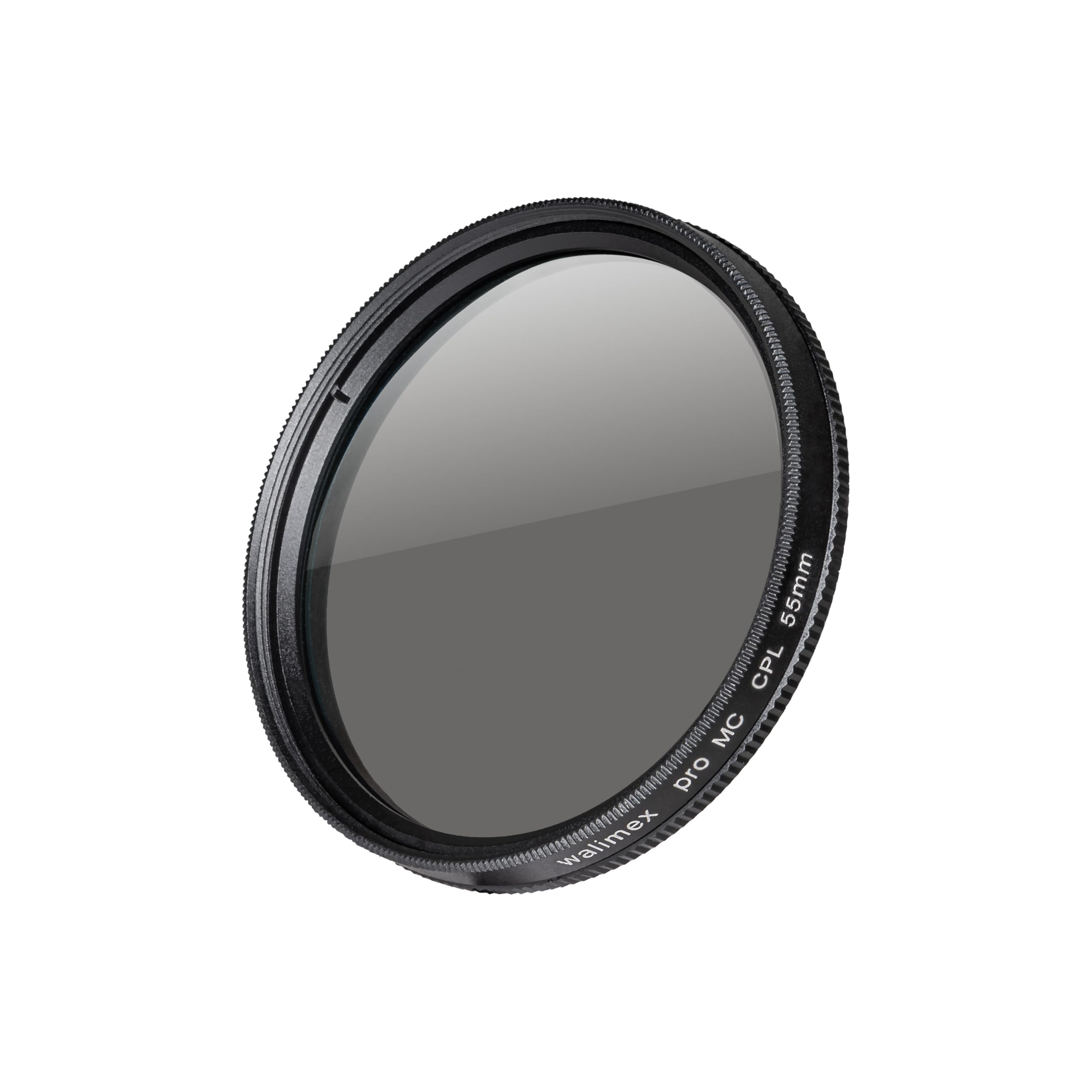 Walimex Pro Filtre polarisant circulaire MC 55 mm (verre tempéré plusieurs fois)