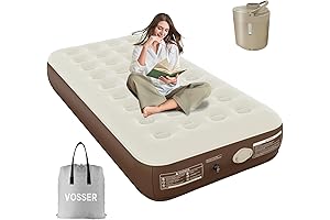 Twin Air Mattress with Built-in Pump, Embracing Restful Nights
