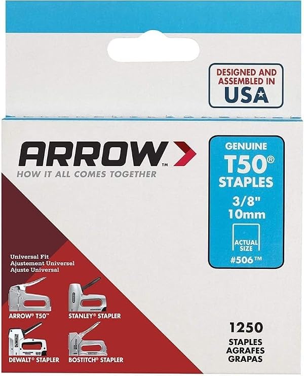 Arrow Fastener 50624SPTP 3/8" T50 Staples by Arrow Fastener - Image 5