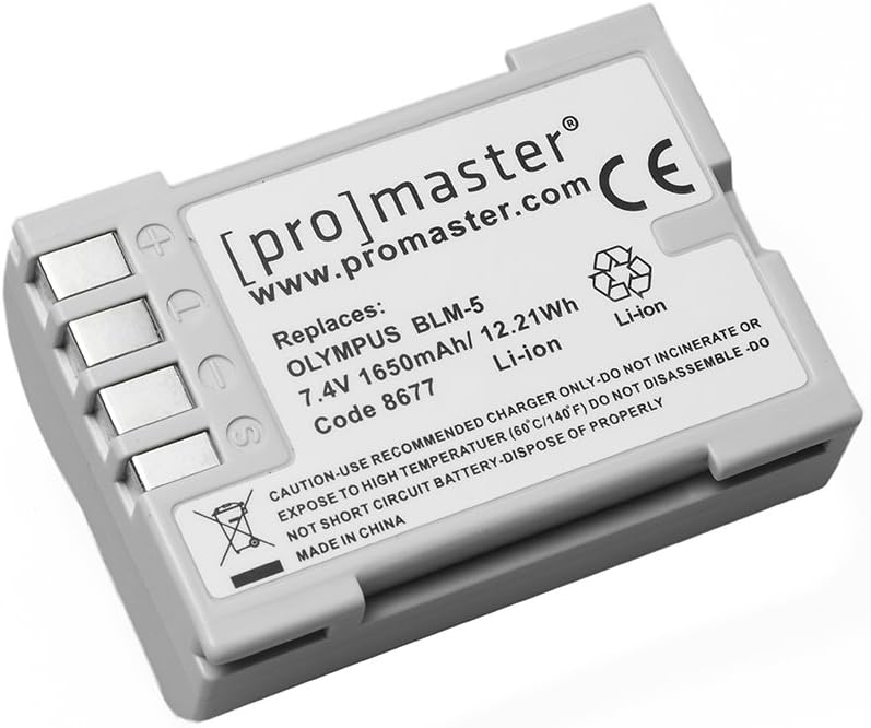 BLM5 Lithium Ion Replacement Battery Digital Camera Batteries Electronics