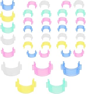 Clips para Canillas De Costura, 100 Uds De Clips Coloridos para Hilo, Pinzas Multiusos para Bordado, Parches, Reparación y Confección De Prendas