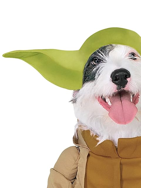 Foto 2 de 5 de Star Wars - Disfraz Yoda DLX para Mascota, L (Rubie'S Spain 887893-L)