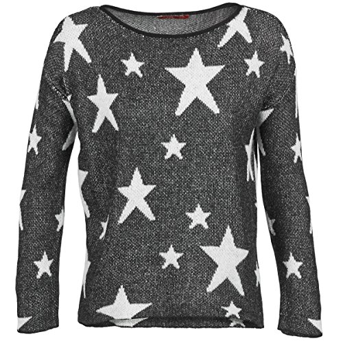 Edc by Esprit mit Sternenmuster Maglione Donna