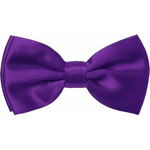 Mantieqingway Bow Ties for Men, Pre Tied Mens Adjustable Length Bowtie for Party Wedding Prom for Adults & Children