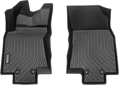 Miniatura 7 de AoKuElec Alfombrillas de goma para todo tipo de clima para Ni SSAN Rogue 2021-2023, el juego completo incluye 1 y 2 filas de cobertura máxima,