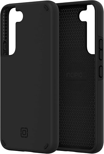 Miniatura 2 de Incipio Duo Series - Funda para Samsung Galaxy S22, 12 pies (12.1 ft) de defensa contra caídas con protección antimicrobiana, color negro