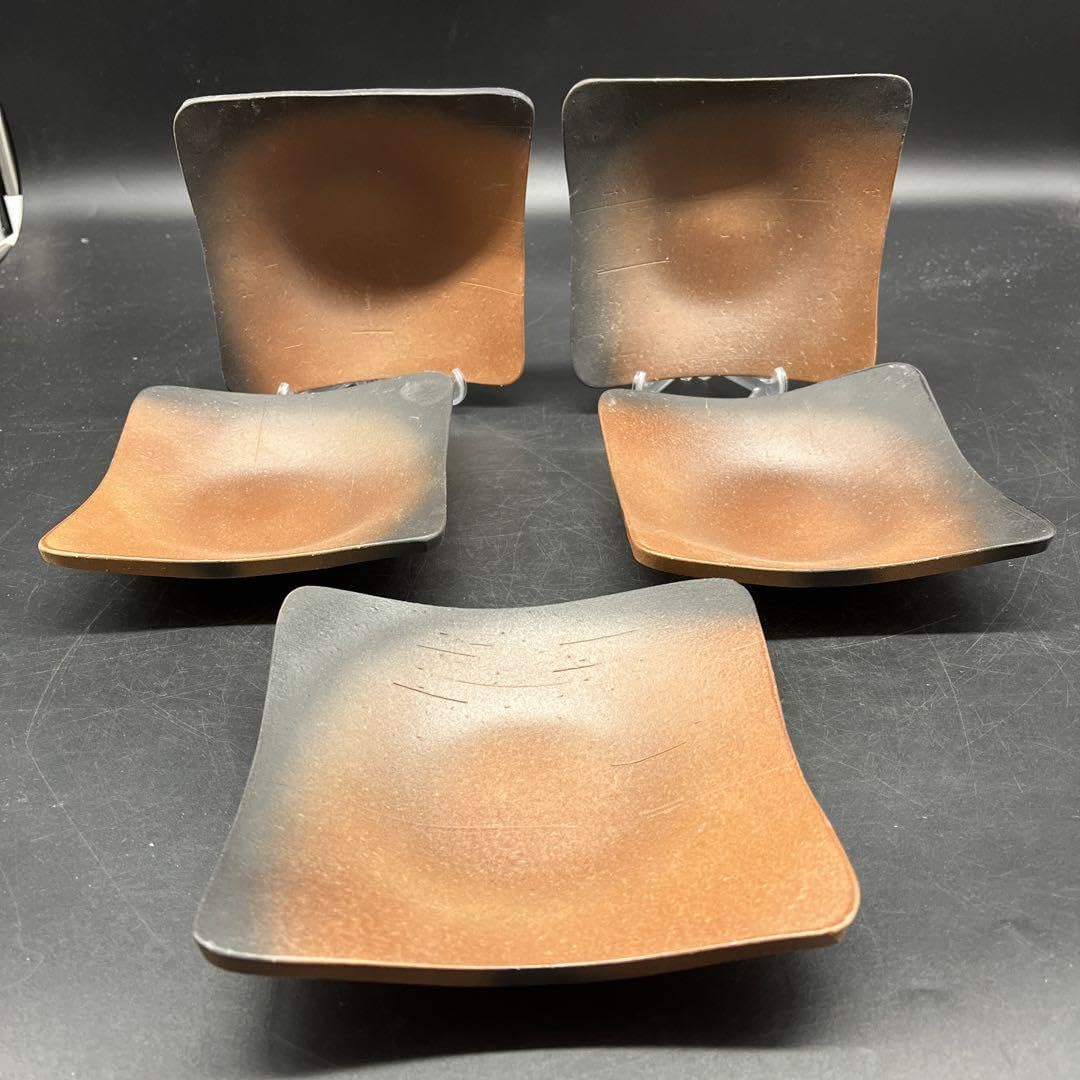 ⭐️新品 未使用品⭐️辻嘉一　特選和食器揃　用の美　焼締四方皿 Amazon.co.jp: 辻嘉一 特選和食器揃 用の美 焼締四方皿 : ホーム＆キッチン