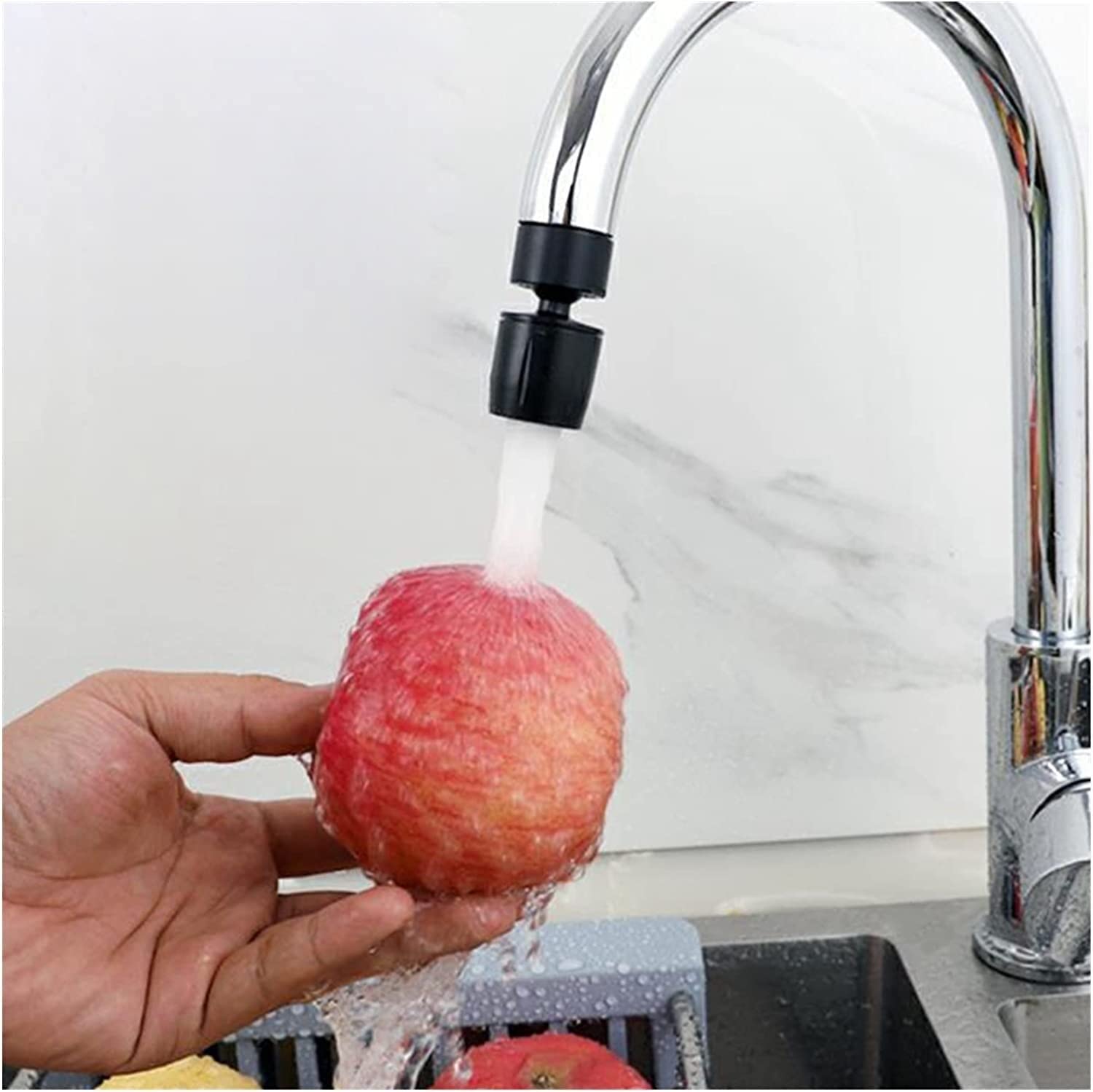 Perlator do kranu Adapter do kranu Aerator do kranu Aerator do kranu, obrotowy perlator zlewu kuchennego Regulowane ciśnienie Głowica kranowa Oszczędzająca wodę Adapter dyszy do baterii prysznicowej d