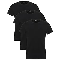 Lower East Basic Rundhals T-Shirts für Herren 3er I 5er I 10er Pack aus 100% Baumwolle in vielen Farben