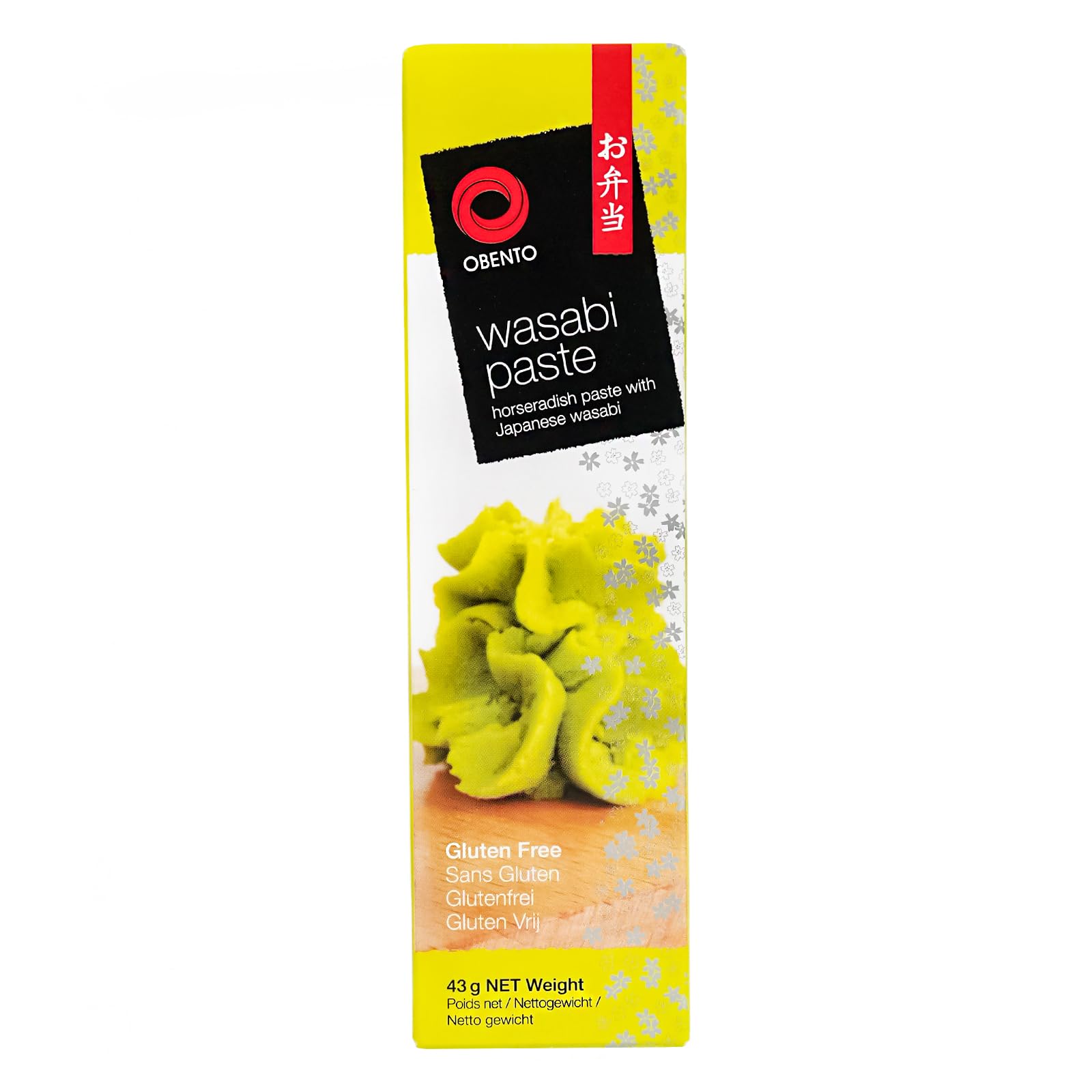 12er Pack (12x 43g) Obento Wasabi Paste