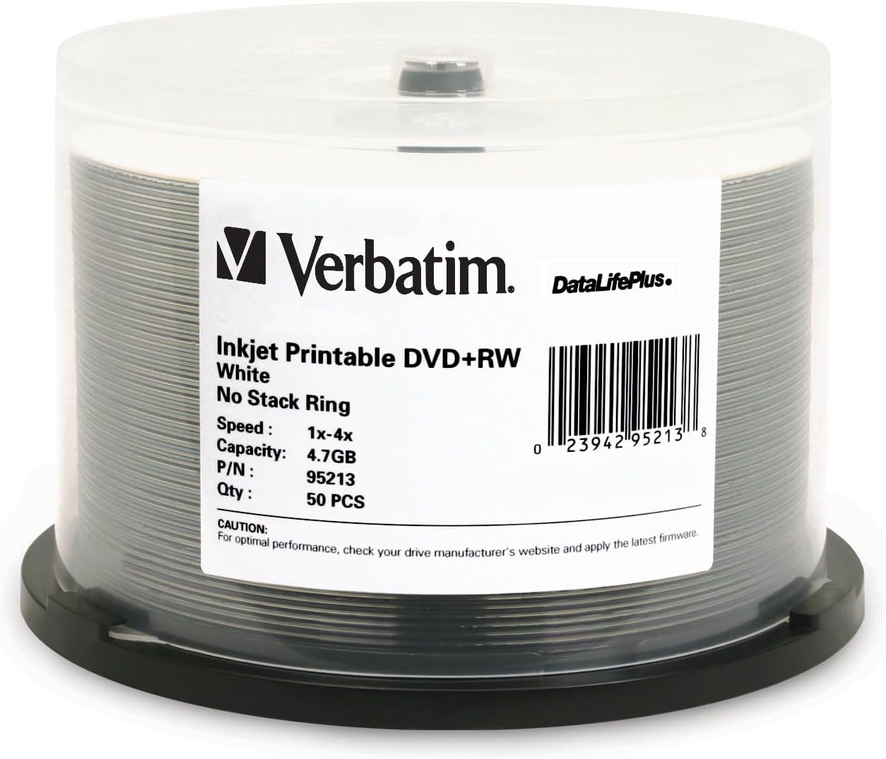 White Inkjet Printable - 50pk Spindle