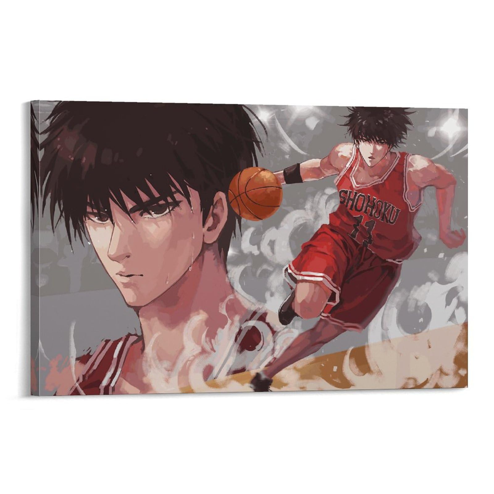 Amazon.co.jp: スラムダンク 流川楓 ポスター アートパネル 装飾画