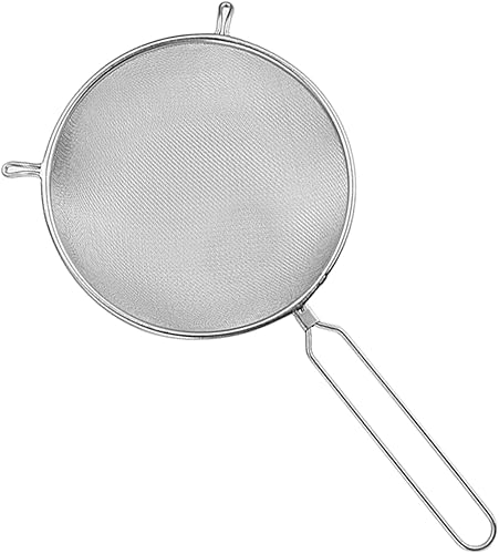 Miniatura 1 de Cuchara de colador de acero inoxidable con mango largo de 10 pulgadas para verduras de aceite caliente