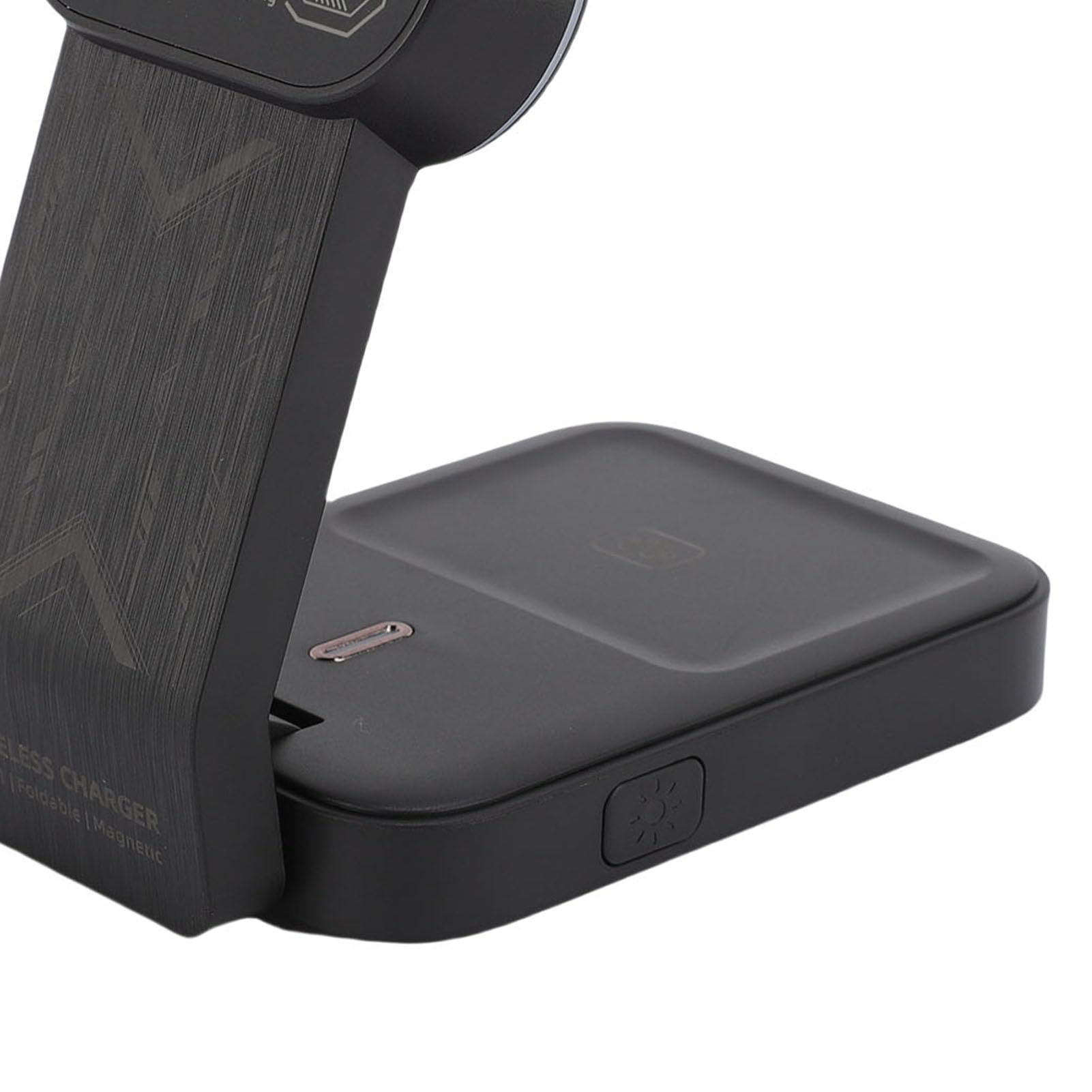 Cryfokt Wireless Charging Dock, 15W Multi-device Charger | Allineamento magnetico, design compatto, per uso in viaggio