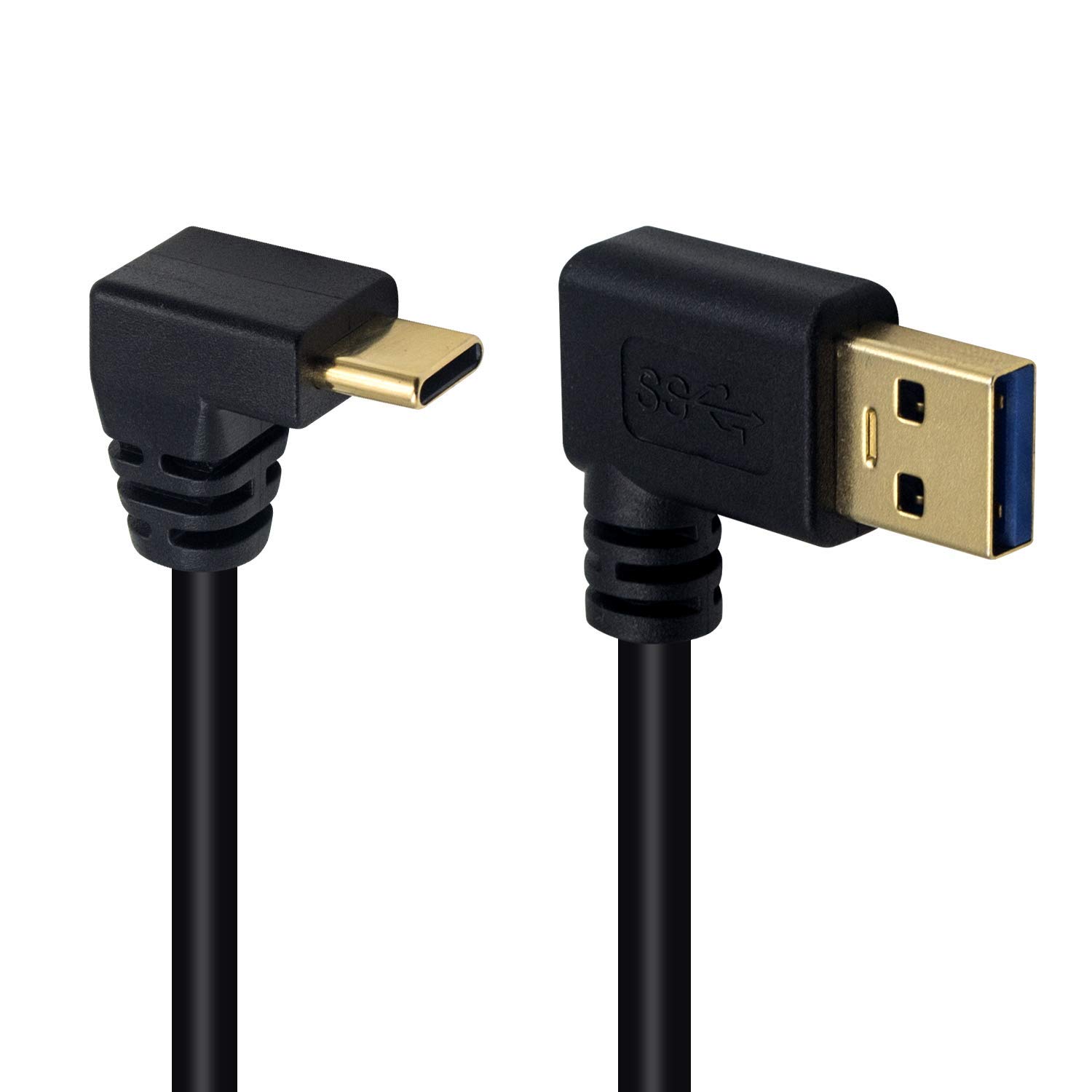 Amazon.co.jp: Duttek 両端L型USB Type C ケーブル, 25cm
