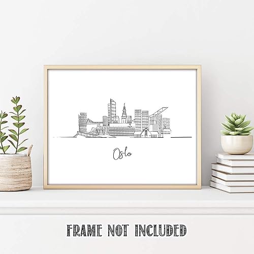 Vista 58 de TJ Originals - Barcelona, Madrid y España vistas de la ciudad, arte de pared ilustrado a mano, decoración de pared de sala de estar - Pósteres