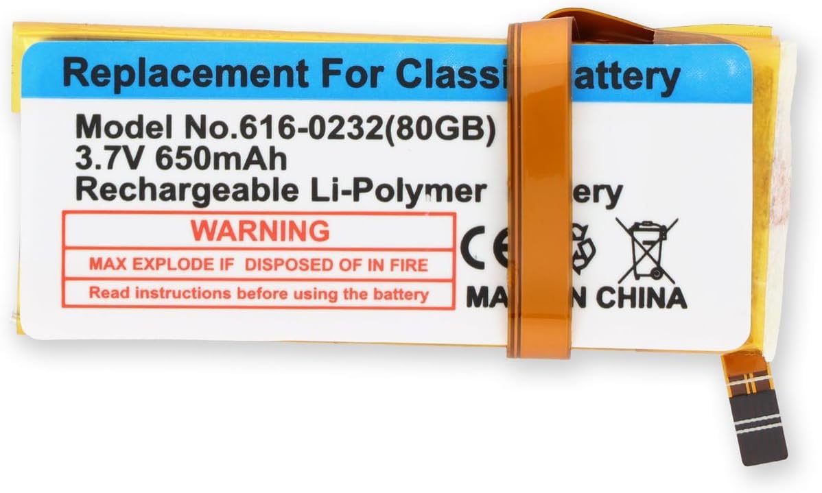 iFixit バッテリー iPod Classic (薄型) 対応