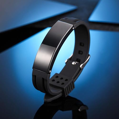 Miniatura 3 de MeMeDIY Pulseras de cruz con cita inspiradora, accesorios de la Biblia cristiana, versículo de silicona, regalos religiosos para hombres y mujeres,