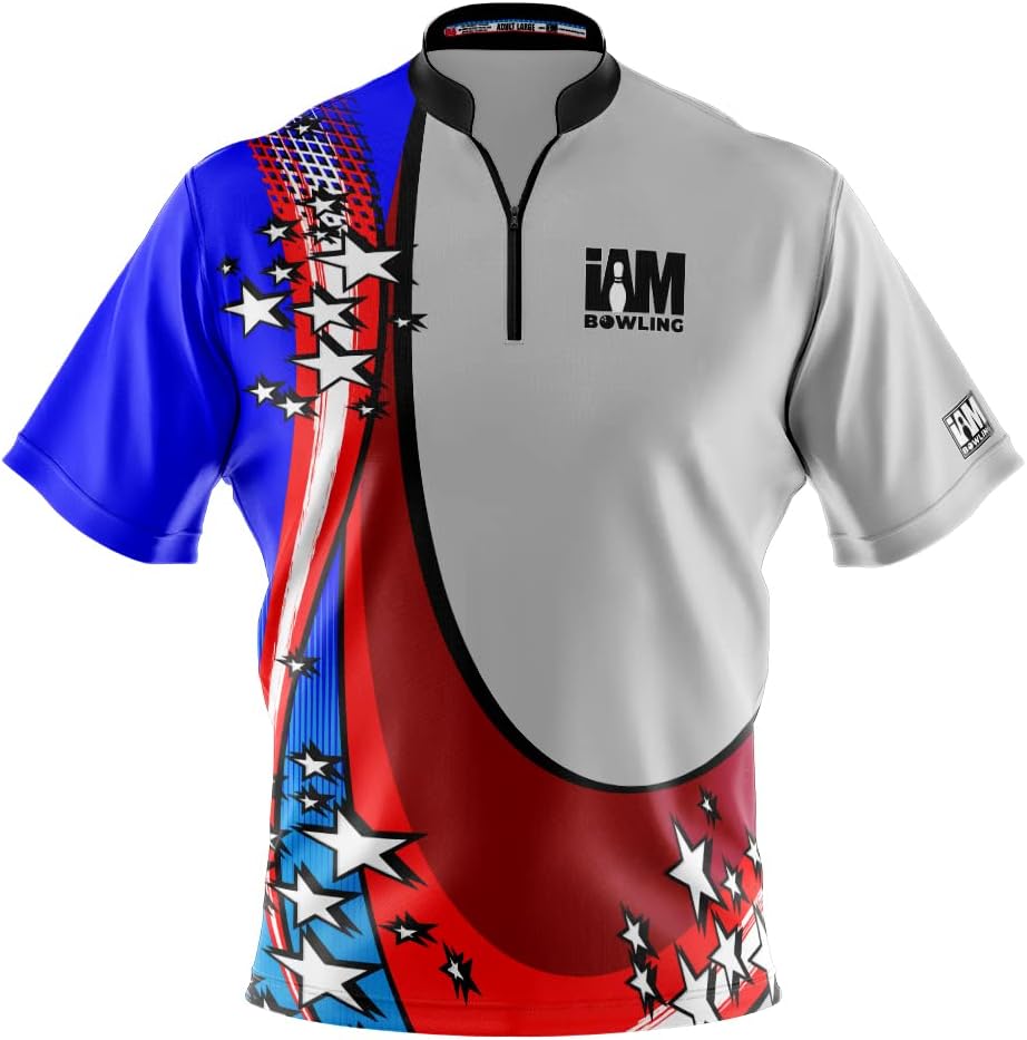 Logo Infusion Dye-Sublimated Bowling Jersey (Sash Collar) - I AM Bowling Fun Design 2022- NO Logo