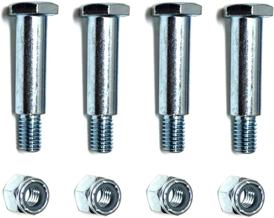 Many 4 PK Shoulder Bolts and Lock Nuts Compatible with