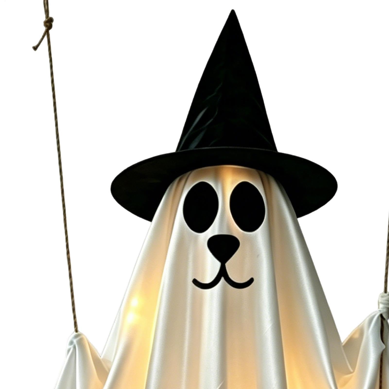 Decorazioni Halloween Esterno Cane Fantasma A Dondolo Per Giardino Da 150
