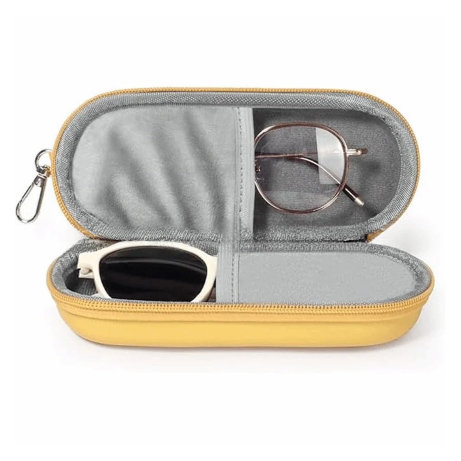 Estuche Doble para Gafas Estuche rígido for gafas dobles, almacenamiento portátil for de sol duales