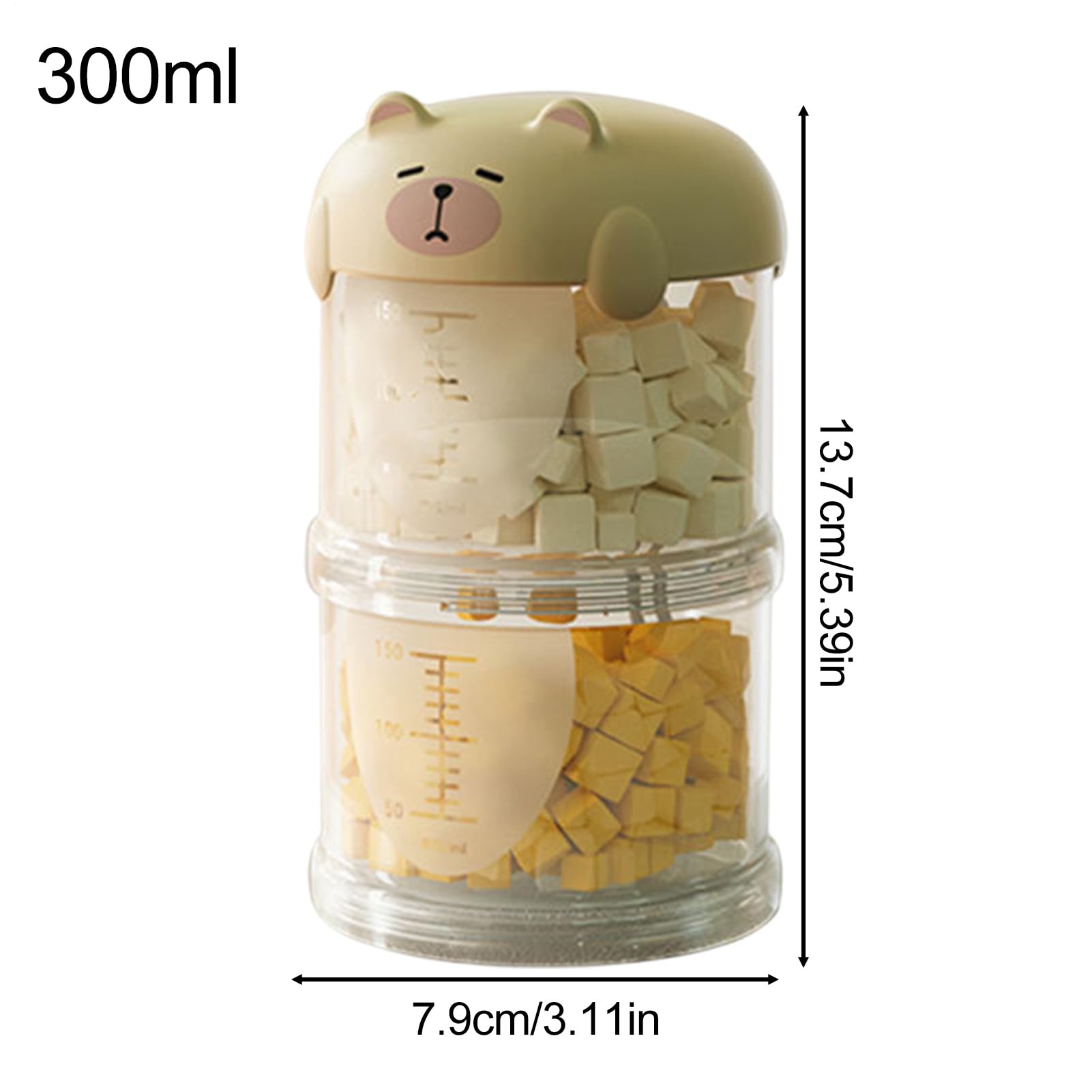 Dog Treat Container - Dog Food Bin | Dog Treat Jar | Pet Treat Canister Food Storage Container Snack Reward Tub Decorative Portable Cookie Jar for Kitchen Pantry Puppy Food Storage Container