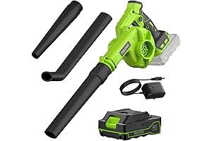 Leaf Blower Cordless - Lightweight, Portable 20V Electric Leaf Blower for Effortless Lawn Care