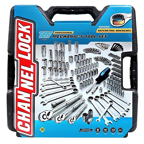 187 pcs. - Channellock Professional Mechanic's Tool Set