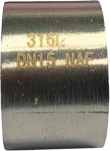 Miniatura 4 de AF Hydro SS316 - Tubo de acoplamiento de medio acoplamiento de acero inoxidable, rosca hembra NPT de 1 14 pulgadas, clasificación de presión de