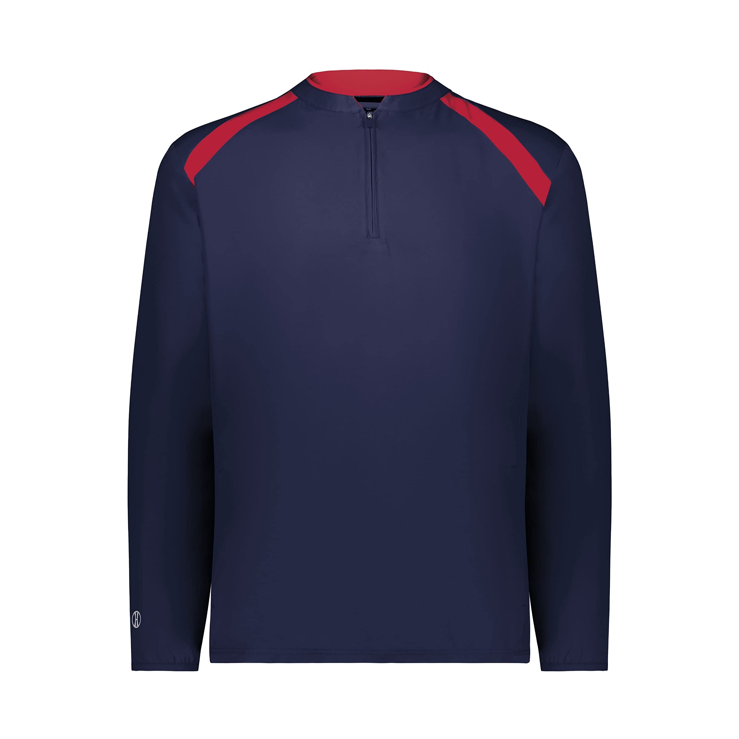 Holloway Men's Clubhouse Pullover Cage Jacket - Quarter Zip - Stylish Long Sleeves - Ultimate Comfort