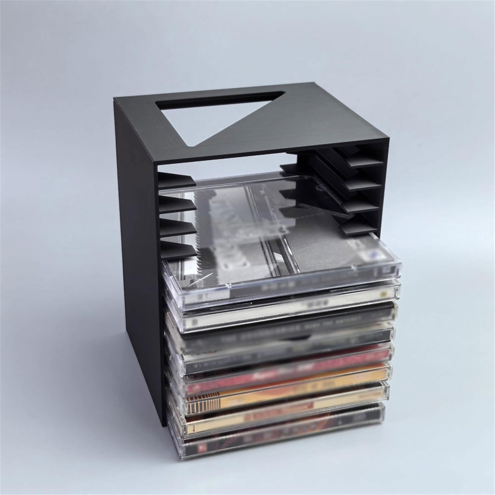 Ufficio Album da tavolo in PP con porta CD minimalista Scaffale porta dischi