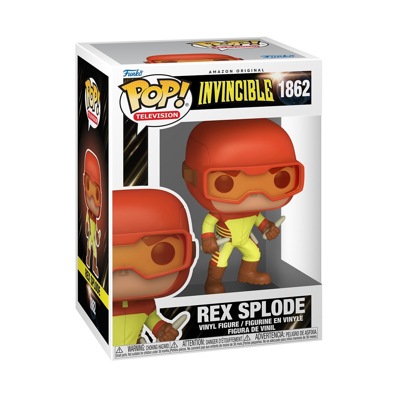 アクタージュ　POP Funko Pop! Animation: Invincible - Rex Splode - 1/6 Odds for Rare