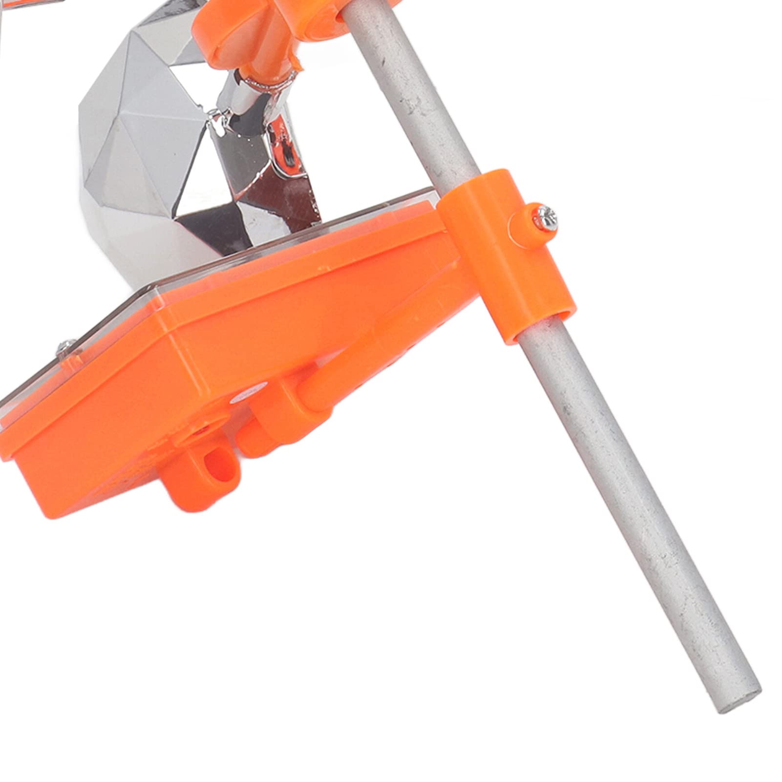 Solar Bird Flashing Deterrent Sound Light Bird Repeller 360 Degree Rotating Solar Bird Flashing Deterrent for Farm - Image 3