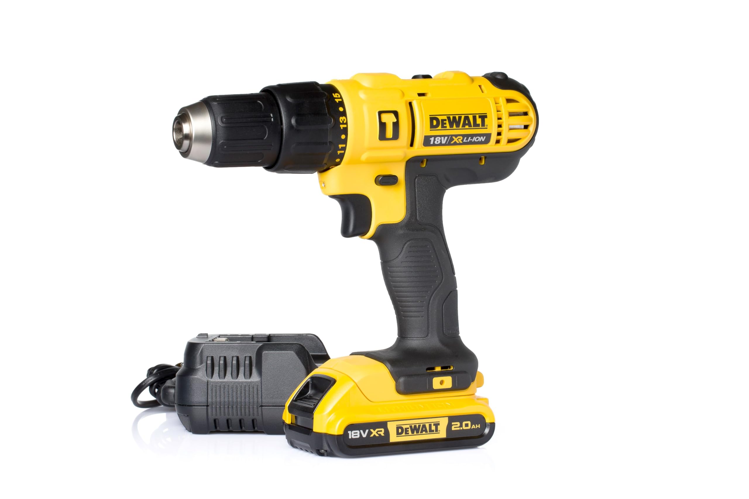 DeWalt DCD776D1Q-QW 18V - XR LI-ION - Taladro Percutor sin escobillas XR 18V 13mm 70Nm Li-Ion 2,0Ah