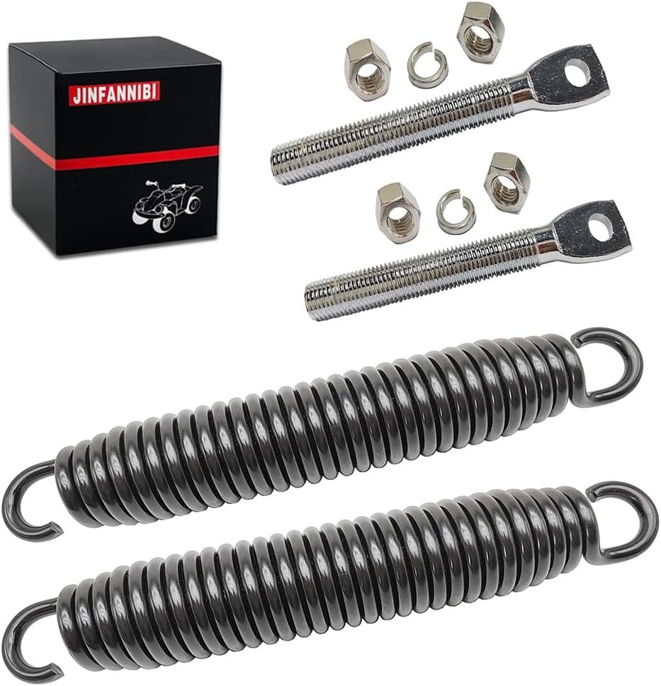 JINFANNIBI2Pc Snow Plow Trip Spring with Eyebolts Kit for Meyer Snowplow 07017 Western 90493 Meyer 09124