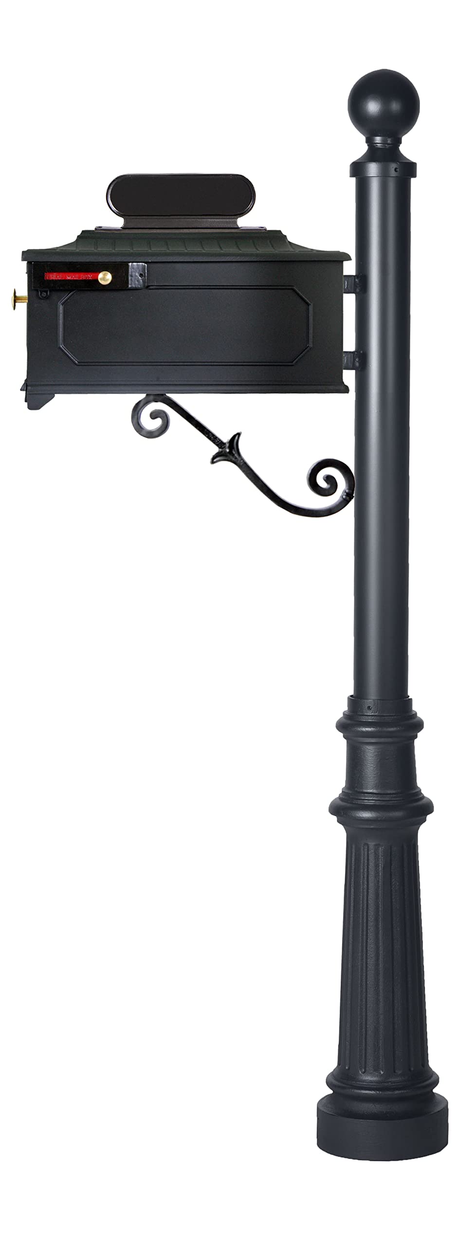 Old-World Imperial Classic Mailbox System (888K) • (Color is Black