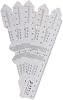 (5pcs) Plastic Pupil Distance Meter Eye Ophthalmic Tool,Optical PD Ruler, New Soft Ruler