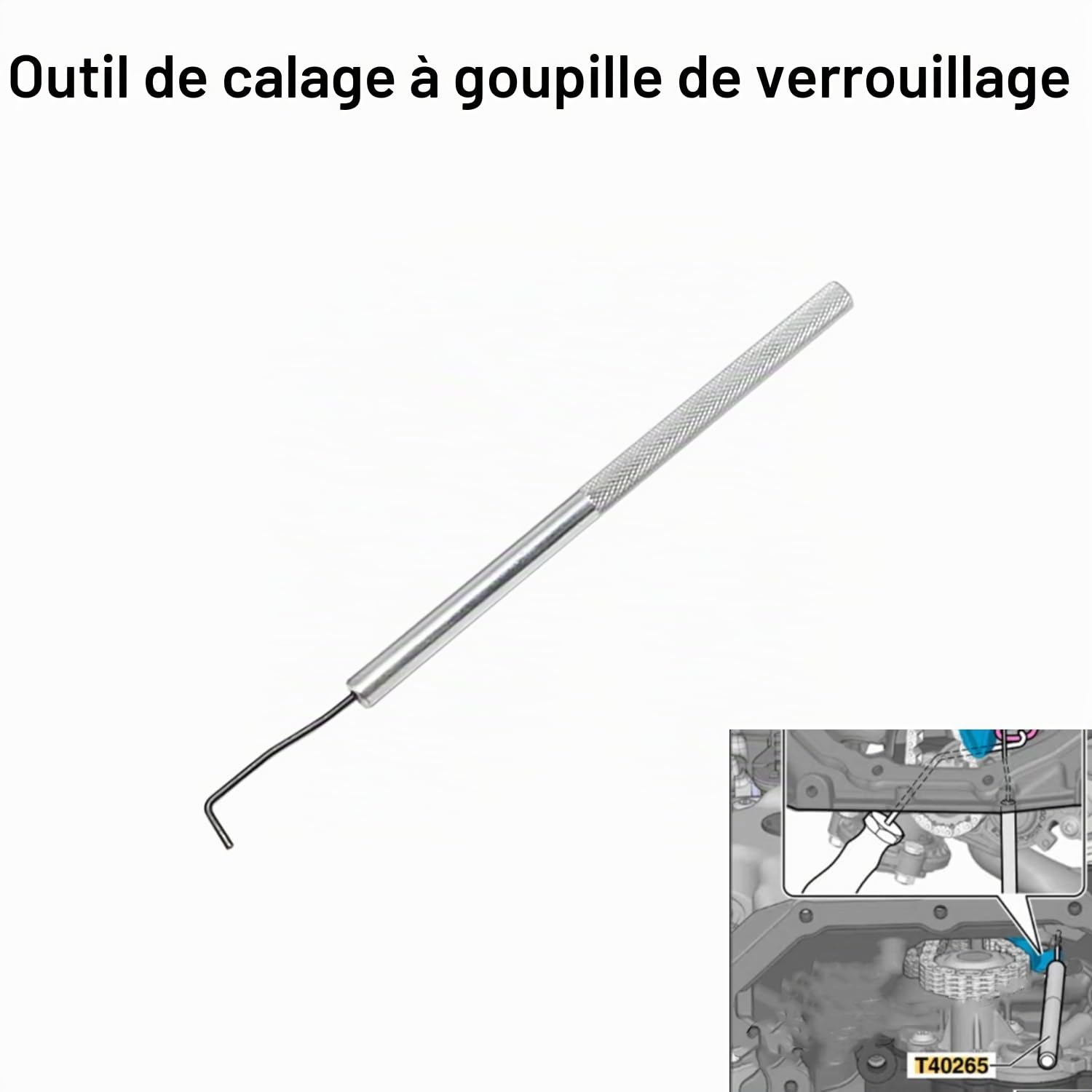 DPTOOL EA888 1.8 2.0 TSi TFSi Outils Calage Moteur Arbre à cames Vilebrequin Compatible avec Audi VW 2006-2018 Remplacer T10352 T10368 T40196 T10354 T10060A T40011,19PC Kit (Version Mise à Niveau)