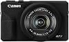 Elonbo Camera Case, Soft Silicone Protective Case for Canon PowerShot G7X Mark III Digital Camera, Removable Lens Cover, Black